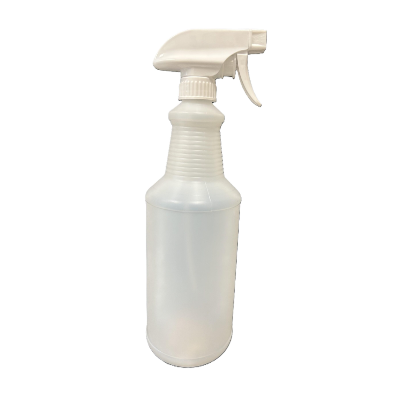 32 oz Frosted Spray Bottle with Standard Trigger – Professional Car Wash & Auto Detailing Supply