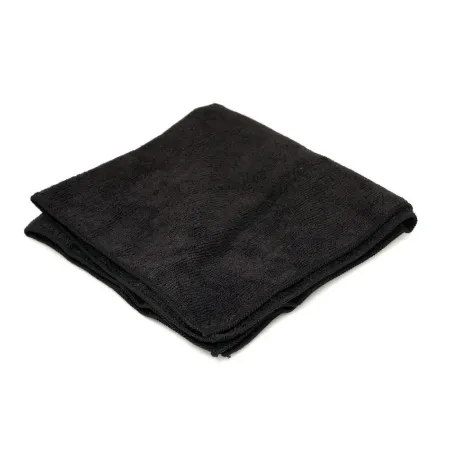 250 GSM Black Microfiber Towels for Car Wash & Auto Detailing (14×14, 500 Pack) — $0.28 / Towel