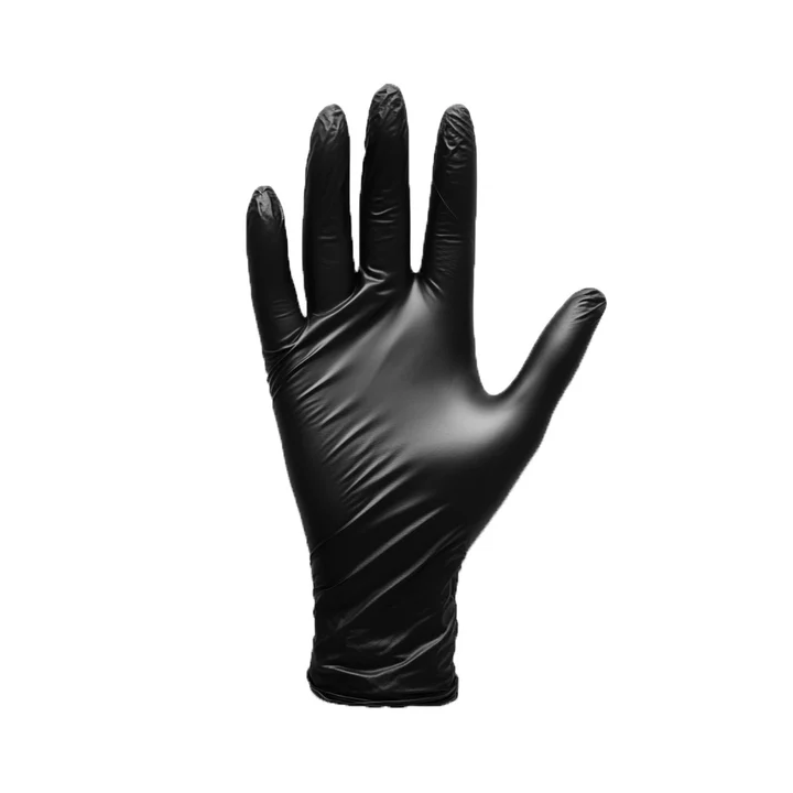 Nitrile Gloves for Car Wash & Detailing – 3 Mil Disposable, Black (300 Pack)