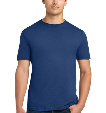 Short-Sleeved Cotton T-Shirt with Custom Screenprint Logo (Front & Back)