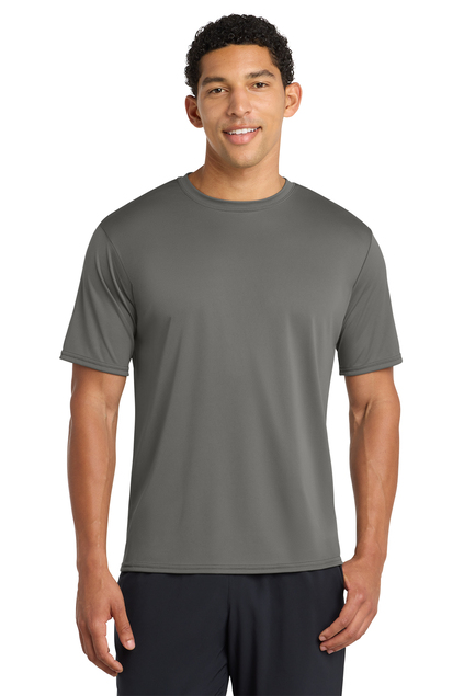 Short-Sleeved Performance T-Shirt w/ Custom Screenprint Logo (Front & Back)