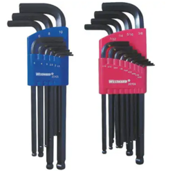 ALLEN-WRENCH SET INCH/MM