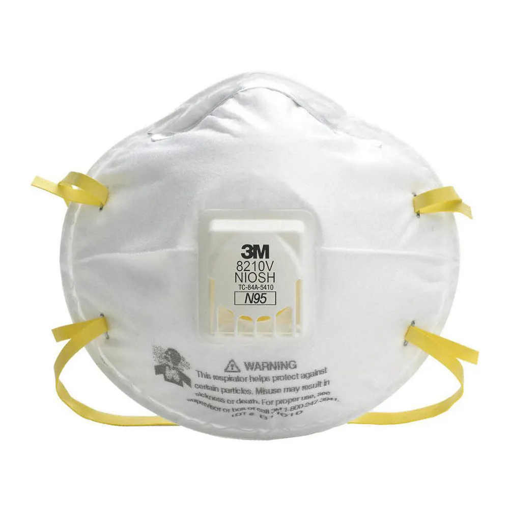 Disposable Respirator, N95 Standard, Pk 10