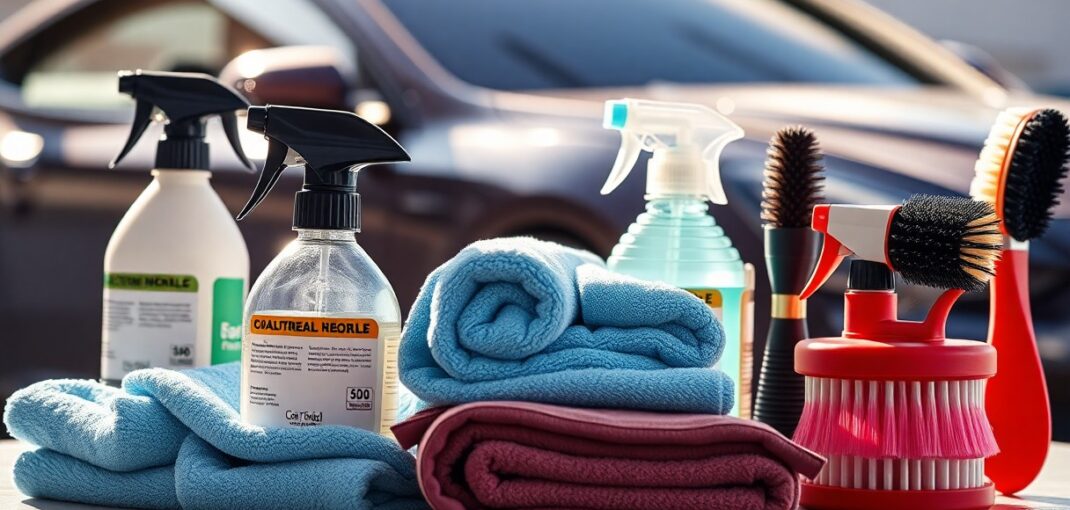Must-Have car wash supplies
