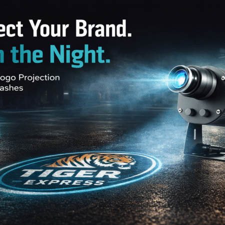 Custom Projection System – In Tunnel Car Wash Branding Light (Shipping will be charged as actual)