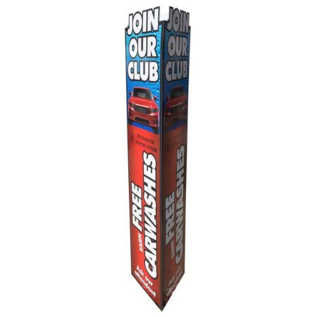 Custom Bollard Covers for Car Washes