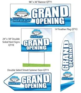 Car Wash Grand Opening Kit