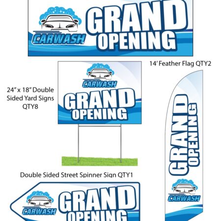 Car Wash Grand Opening Kit