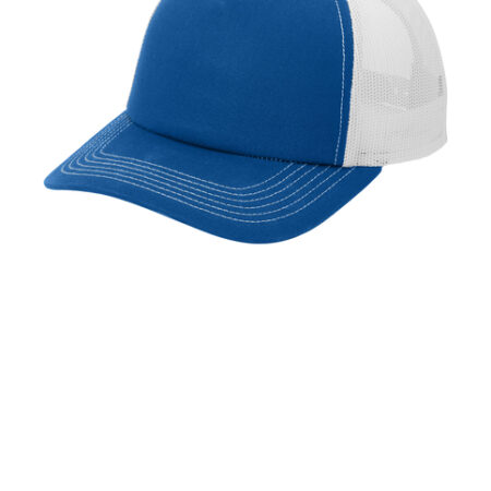 Port Authority® Low-Profile Snapback 5-Panel Trucker Cap with Jay's DFT Logo