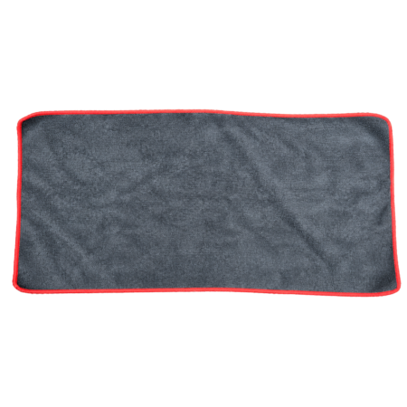 400 GSM 15" X 27" Black w/Red Trim Long/Short Pile Microfiber Towels Microfiber Towels for Car Wash & Detail Shops ($0.85/towel)