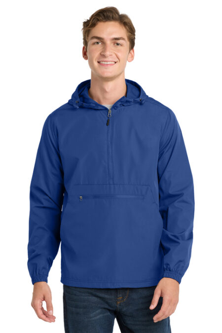 Sport-Tek Packable Anorak Windbreaker